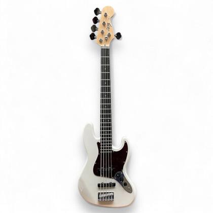 Contrabaixo J.bass Seven 5 Cordas Sjb-57 WH Com Bag - Seven