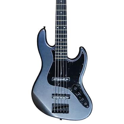 Imagem de Contrabaixo Tagima TW-73 E/BK 5 Cordas Metallic Deep Silver Jazz Bass Passivo - Woodstock Series