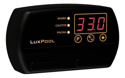 Imagem de Controlador Aquecimento Solar Piscina Luxpool e 2 Luvas