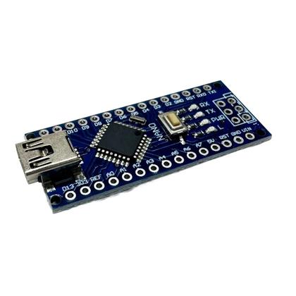 Imagem de Controlador Arduino pro Nano 3.0 Mini Tipo-C Micro USB Compatível Com Bootloader ATMEGA328P Para
