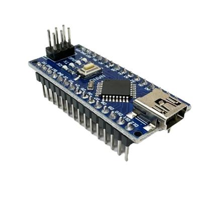 Imagem de Controlador Arduino pro Nano 3.0 Mini Tipo-C Micro USB Compatível Com Bootloader ATMEGA328P Para
