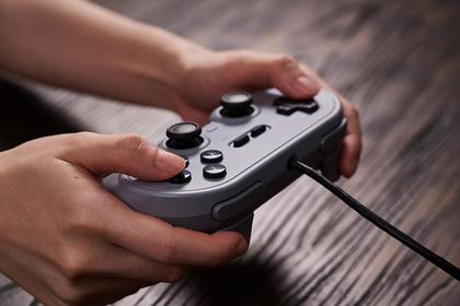 Imagem de Controlador com fio 8Bitdo Pro 2 com botões traseiros para Switch Grey