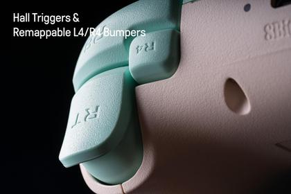 Imagem de Controlador com fio 8Bitdo Ultimate 2C Hall Effect para PC e Android