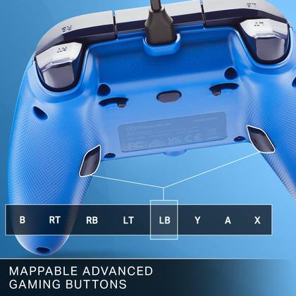 Imagem de Controlador com fio PowerA Advantage para Xbox Series XS - Azul