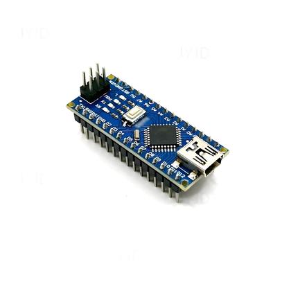 Imagem de Controlador Compatível Com Bootloader ATMEGA328P Nano V3.0 Arduino CH340 Circuito Integrado Driver