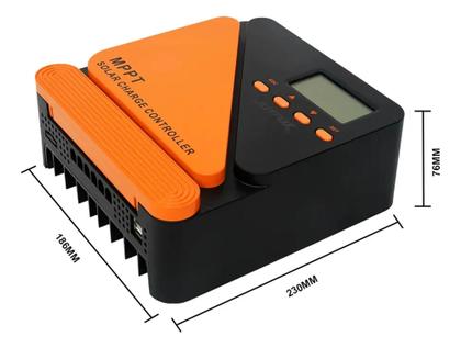 Imagem de Controlador De Carga Solar Mppt 60a 12v/24v Usb Gm-d60