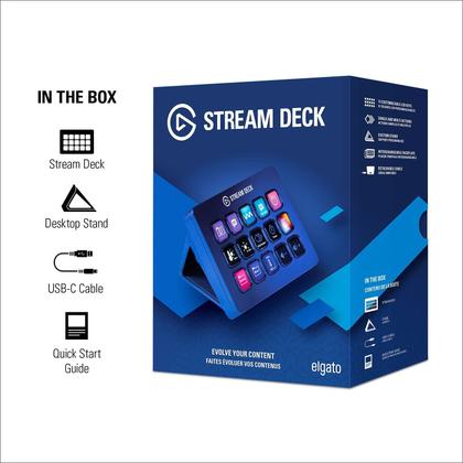 Imagem de Controlador de estúdio Elgato Stream Deck MK.2 com 15 teclas macro