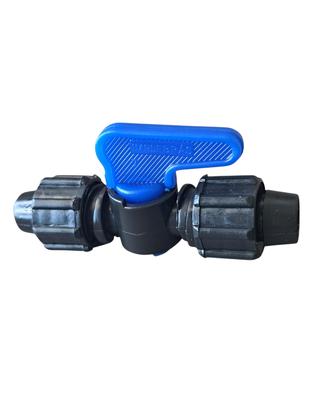 Imagem de Controlador De Fluxo Irrigação 16mm Implebrás 5 Un Registro x Porca Trava
