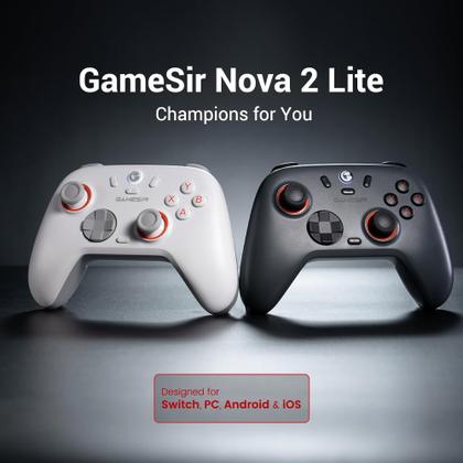 Imagem de Controlador de PC sem fio GameSir Nova 2 Lite com joysticks Hall