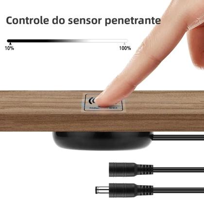 Imagem de Controlador De Sensor De Penetração Em Madeira E Vidro Com Interruptor Touch Dimmer Para Luz Neon