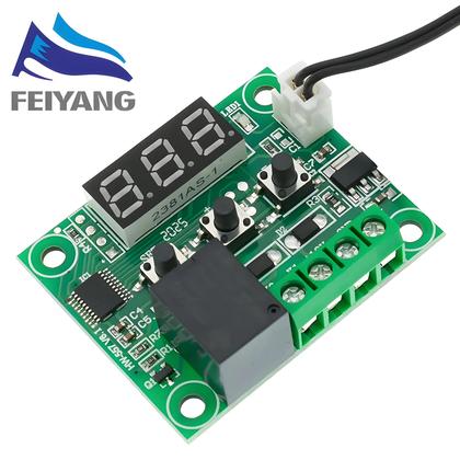 Imagem de Controlador de Temperatura 12V DC com Termostato - Vermelho e Azul