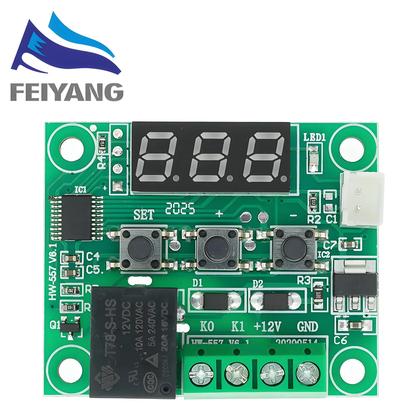 Imagem de Controlador de Temperatura 12V DC com Termostato - Vermelho e Azul
