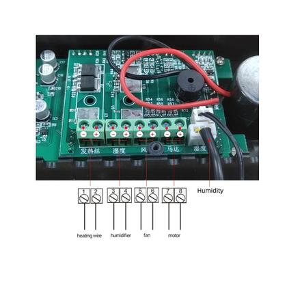 Imagem de Controlador de Temperatura para Incubadora Chocadeira de Ovos W9002 NFe