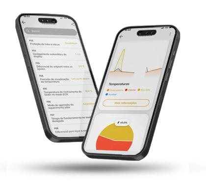Imagem de Controlador de Temperatura Wi-Fi Basic Smartheat 3 Sensores TSC 1534N - Tholz