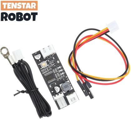 Imagem de Controlador De Velocidade De Ventilador PWM 12V 0.8A Com Controle De Temperatura Para Chassi De PC E