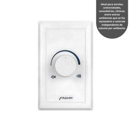 Imagem de Controlador de Volume (Atenuador) 10W 6 Posições de Volume FRAHM - 31580