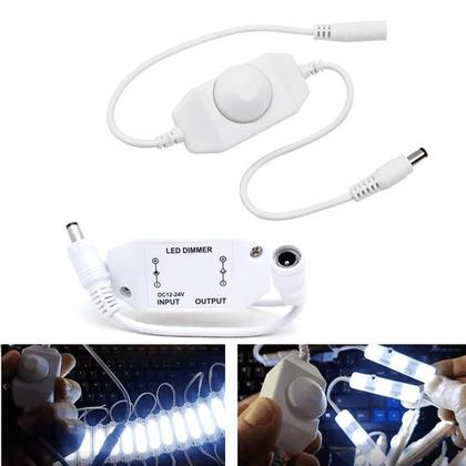 Imagem de Controlador Dimmer Interruptor Botão Liga Desliga Para Fita Iluminação Barra De LED 12v 24v TB1281