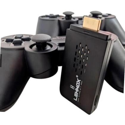 Imagem de Controlador gamepad sticker hdmi mini 2.4g sem fio lehmox preto ley-1593