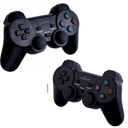 Imagem de Controlador gamepad sticker hdmi mini 2.4g sem fio lehmox preto ley-1593