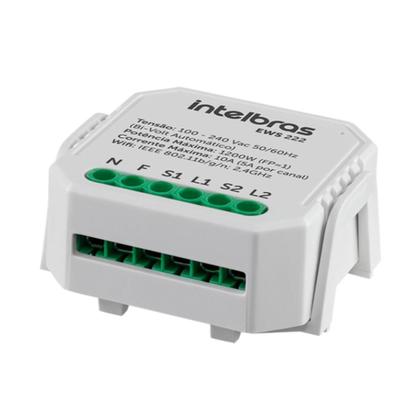 Imagem de Controlador Inteligente Ews 222 Interruptor Wi-Fi Intelbras