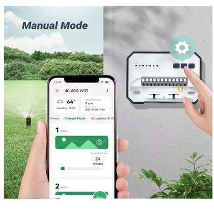 Imagem de Controlador Irrigação Aspersão Inteligente Icc 600 Wifi