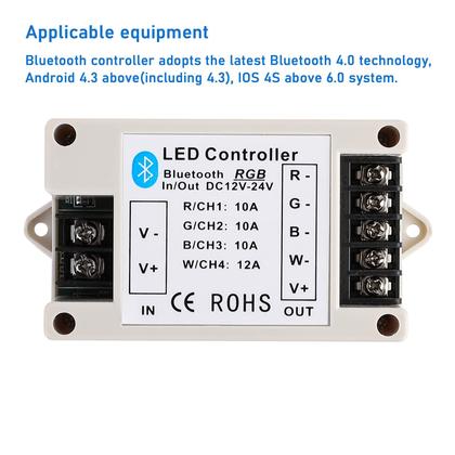 Imagem de Controlador LED RGBW Bluetooth sem fio SUPERNIGHT 12-24V