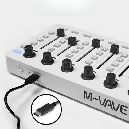 Controlador M-Vave SMC-Mixer Midi Sem Fios - Controladora DJ
