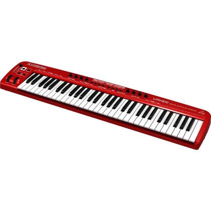 Controlador Midi Behringer U-Control UMX610 com 61 Teclas