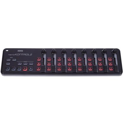 Controlador MIDI Korg Nanokontrol 2 USB Preto 24 Botões