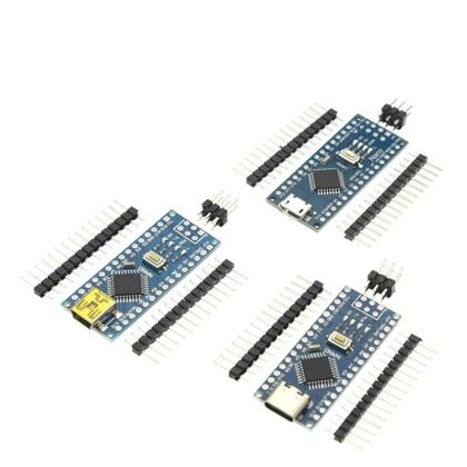 Imagem de Controlador Mini Tipo-C Micro USB Nano 3.0 Com Bootloader 16Mhz ATMEGA328P/PB Para Arduino Driver