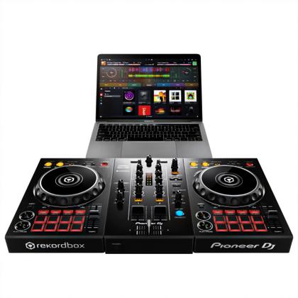 Controlador Pioneer DDJ 400 com RekordBox + Bag Pioneer DJ DJC SC2