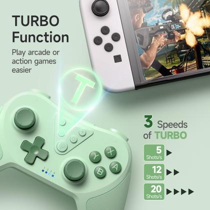 Imagem de Controlador Pro sem fio EasySMX T37 para Switch/Switch Lite/Switch OLED