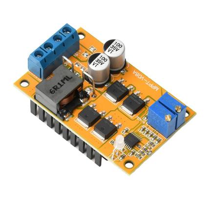 Imagem de Controlador Regulador De Painel Solar MPPT 8-28V 5A 100W Módulo De Proteção De Carga Com Interruptor