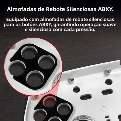 Imagem de Controlador Sem Fio Multicolorido GameSir Super Nova Com Placa Frontal Magnética Personalizada Para