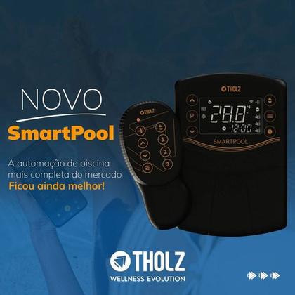 Imagem de Controlador Smart Pool Mtz1462 Wifi Rgb 200w Tholz Fonte 60w