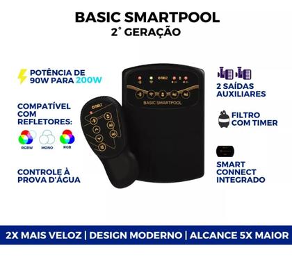 Imagem de Controlador Wi-Fi Basic Smartpool 2a Geração Tholz PDX1512N