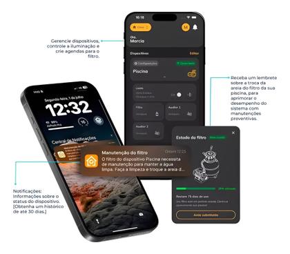 Imagem de Controlador Wi-Fi Basic Smartpool 2a Geração Tholz PDX1512N