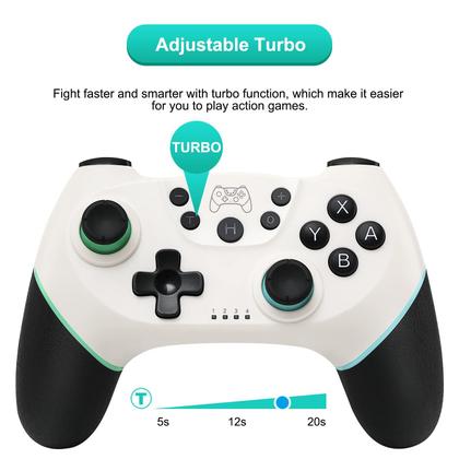 Imagem de Controlador Wireless Switch Pro Olimoxi para Switch/Switch OLED/Switch Lite