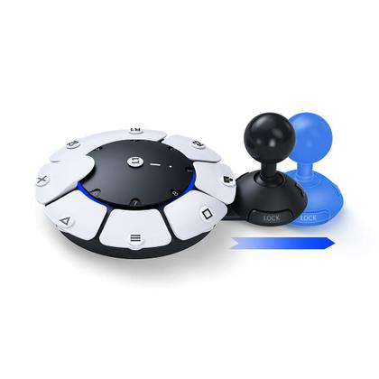 Imagem de Controle Access Sony, para PS5 Slim e PS5 Pro, Sem Fio, Branco - CFI-ZAC1