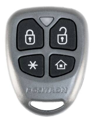 Imagem de Controle Automotivo Dp47 Positron Original Cinza 4 Botoes