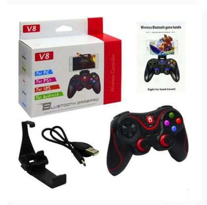 Imagem de Controle Bluetooth Gamepad Para Ios Android Pc Ps3 Gamer Nf