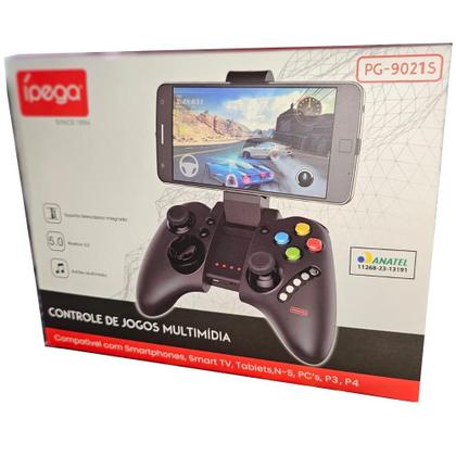 Imagem de Controle Bluetooth Ipega Wireless Gamepad Joystick PG-9021
