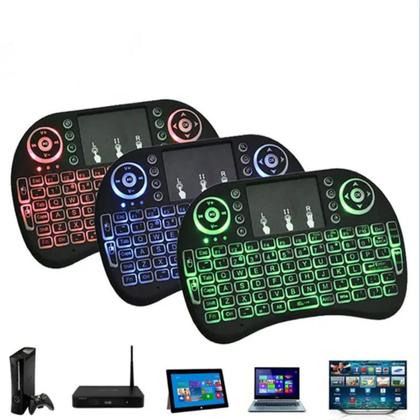 Imagem de Controle Bluetooth Sem Fio Touchpad Mouse Ideal Para TV