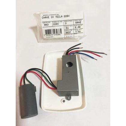 Imagem de Controle Chave de Parede Para Ventilador Teto com Capacitor 220v