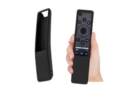 Imagem de Controle com comando de voz Remoto Samsung Smart Tv Uhd 4k Original QN50Q60TAGXZD com capinha