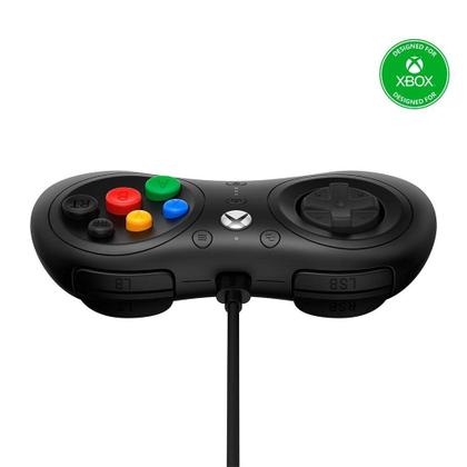 Imagem de Controle com Fio 8BitDo M30 para Xbox, Preto - 82DA01D