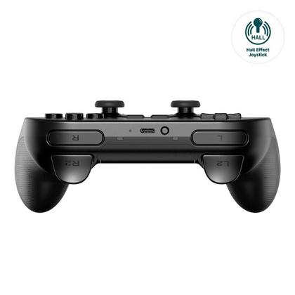 Imagem de Controle Com Fio 8BitDo Pro 2 Hall Edition, Preto - 82BB02E