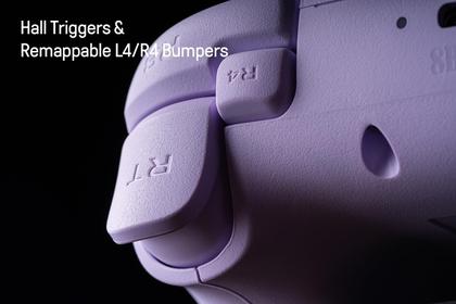 Imagem de Controle com Fio 8Bitdo Ultimate 2C Hall Effect - Roxo