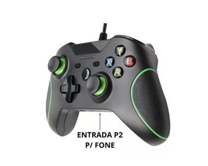 Imagem de Controle com Fio Compatível com Xbox One, Series S/X, PC e Notebook - Alta Precisão e Conforto