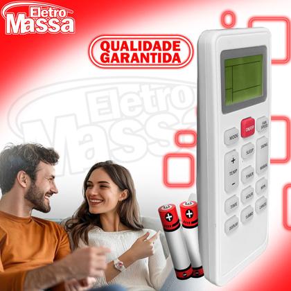 Imagem de Controle Compatível Ar Condicionado Philco Split M4 PAC9000TFM9